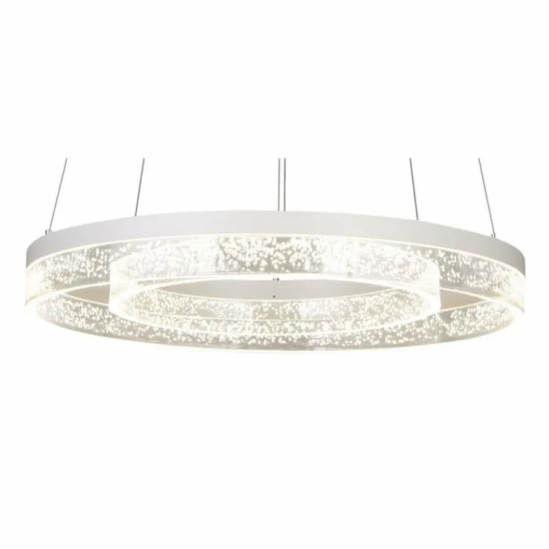 Luminaires Globo Lighting Suspension Globo WHITE LED Blanc, 1 lumière* Éclairage Led