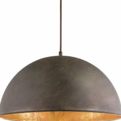 Lampes Dorées-Luminaires Globo Lighting Suspension Globo XIRENA I Rouille, 1 lumière