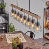 Lampes En Bois-hofstein Suspension Gondo Écru, 8 lumières