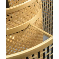 Style Boho-Chic-Good & Mojo Suspension BHUTAN Noir, 1 lumière