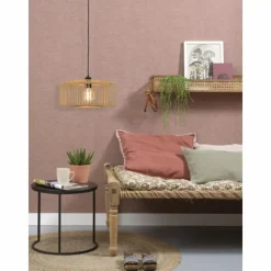 Style Boho-Chic-Good & Mojo Suspension BROMO Écru, 1 lumière