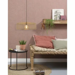 Style Boho-Chic-Good & Mojo Suspension BROMO Noir, 1 lumière