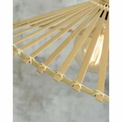 Style Boho-Chic-Good & Mojo Suspension BROMO Noir, 1 lumière