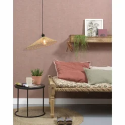 Style Boho-Chic-Good & Mojo Suspension BROMO Noir, 1 lumière