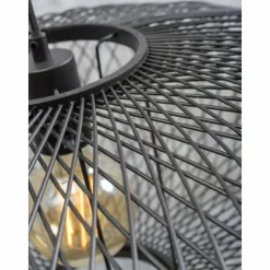 Style Boho-Chic-Good & Mojo Suspension Cango Noir, 1 lumière