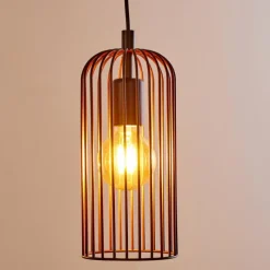 hofstein Suspension Gresso Noir, 6 lumières