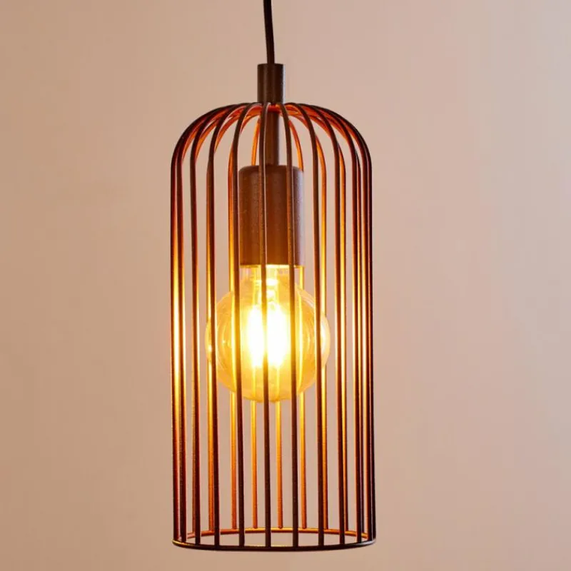 hofstein Suspension Gresso Noir, 6 lumières