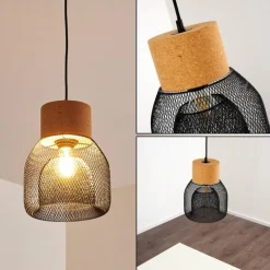 hofstein Suspension Grongroft Brun, Noir, 1 lumière