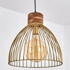 Luminaires Scandinaves-hofstein Suspension Grunnfjord Laiton, 1 lumière