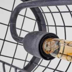 hofstein Suspension Gullvik Argent Oxydé, 2 lumières