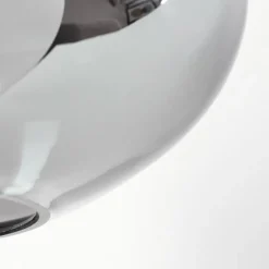 Suspension Verre Fumé-hofstein Suspension Haikala Noir, 1 lumière