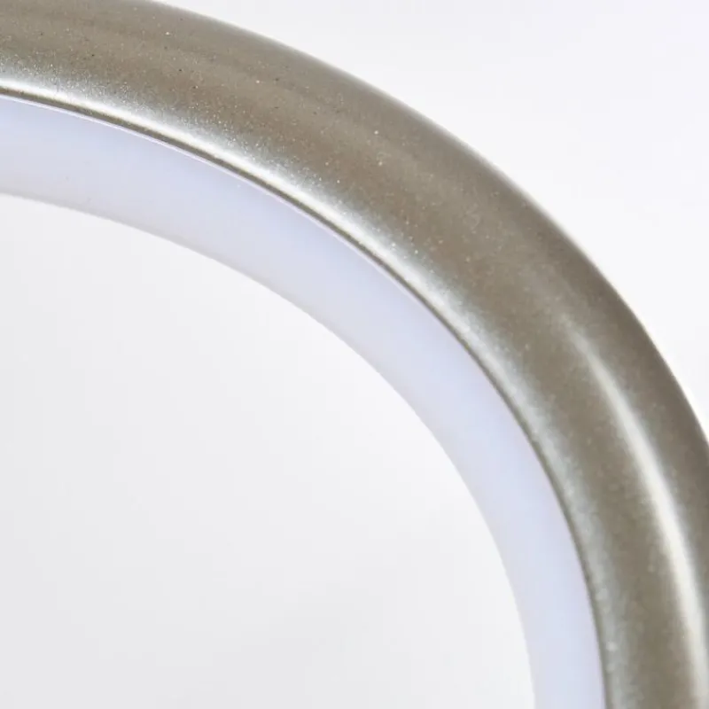 hofstein Suspension Harpeth LED Nickel mat, 1 lumière