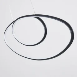 hofstein Suspension Harpeth LED Noir, 1 lumière