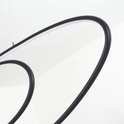 hofstein Suspension Harpeth LED Noir, 1 lumière