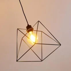 Lampes Industrielles-hofstein Suspension Havel Noir, 1 lumière