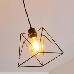 Lampes Industrielles-hofstein Suspension Havel Noir, 1 lumière