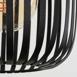 Style Boho-Chic-hofstein Suspension Herrera Noir, 3 lumières