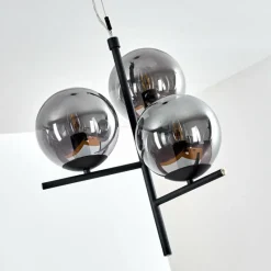 hofstein Suspension Hogatza Noir, 3 lumières