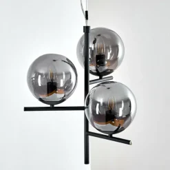 hofstein Suspension Hogatza Noir, 3 lumières