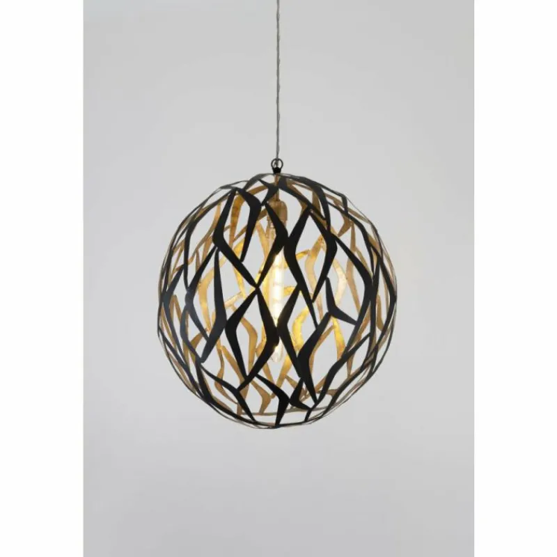 Lampes Dorées-Luminaires Holländer Suspension Holländer AEROMODELLO Brun, Or, Noir, 1 lumière