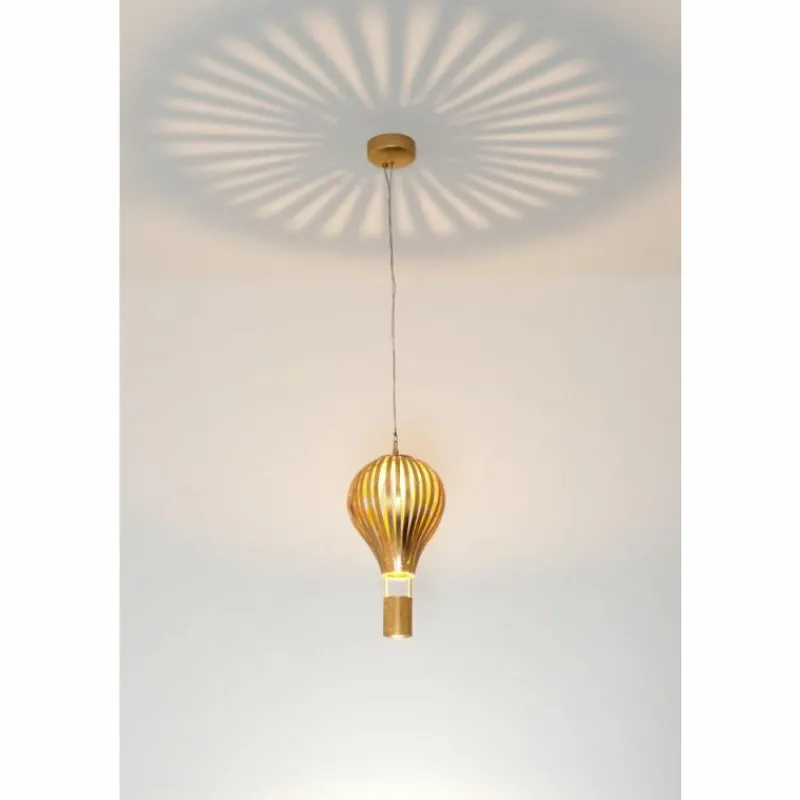 Lampes Dorées-Luminaires Holländer Suspension Holländer BALLOON GRANDE LED Or, 2 lumières