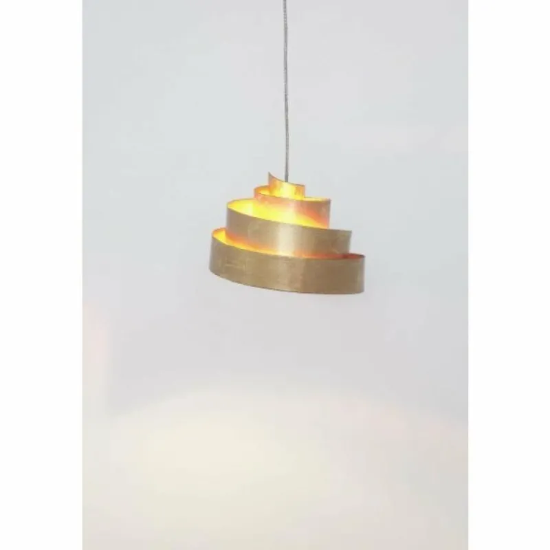 Lampes Dorées-Luminaires Holländer Suspension Holländer BANDEROLA Or, 1 lumière