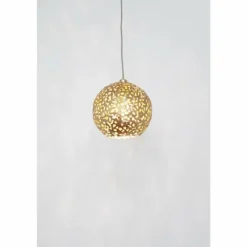 Lampes Dorées-Luminaires Holländer Suspension Holländer CAPPUCCINO Or, 1 lumière