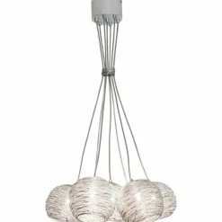 Luminaires Holländer Suspension Holländer CARILLON Argenté, 7 lumières* Suspensions