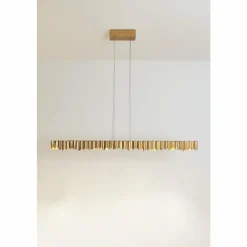 Lampes Dorées-Luminaires Holländer Suspension Holländer CASTELLO LED Or, 6 lumières