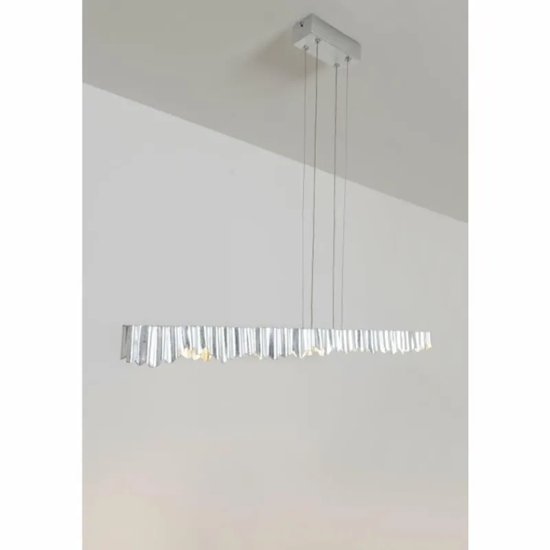 Luminaires Holländer Suspension Holländer CASTELLO LED Argenté, 6 lumières* Suspensions