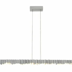 Luminaires Holländer Suspension Holländer CASTELLO LED Argenté, 6 lumières* Suspensions