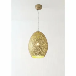 Luminaires Rustiques-Luminaires Holländer Suspension Holländer CAVALLIERE GRANDE Or, 1 lumière