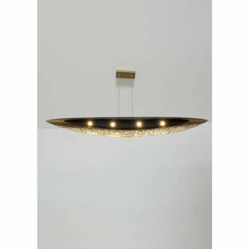 Lampes Dorées-Luminaires Holländer Suspension Holländer CHIASSO LED Or, 4 lumières