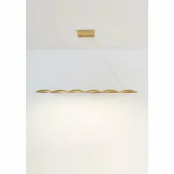 Lampes Dorées-Luminaires Holländer Suspension Holländer FARAONE LED Or, 6 lumières