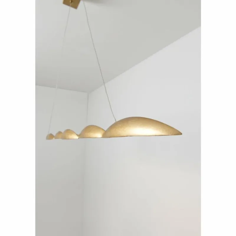 Lampes Dorées-Luminaires Holländer Suspension Holländer FARAONE LED Or, 6 lumières