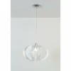 Lampes Industrielles-Luminaires Holländer Suspension Holländer ILENIA Chrome, 1 lumière