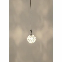Luminaires Holländer Suspension Holländer KUGEL Argenté, 1 lumière