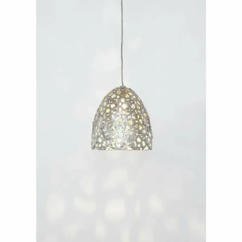 Luminaires Holländer Suspension Holländer LILY PICCOLO Argenté, 1 lumière* Suspensions