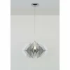 Lampes Industrielles-Luminaires Holländer Suspension Holländer LUCIA Chrome, 1 lumière
