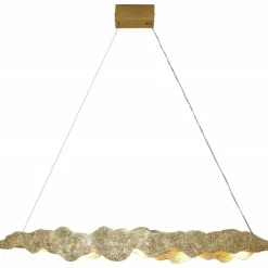 Lampes Dorées-Luminaires Holländer Suspension Holländer NUVOLA LED Or, 5 lumières