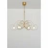 Luminaires Holländer Suspension Holländer ROSASPINA OVAL Or, 6 lumières