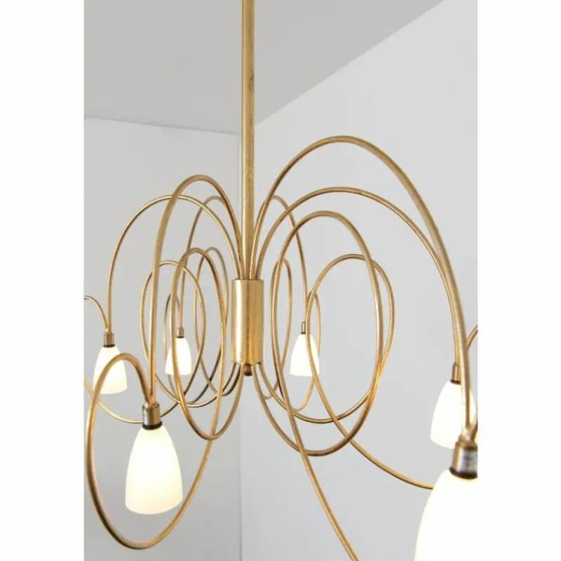 Luminaires Holländer Suspension Holländer ROSASPINA OVAL Or, 6 lumières