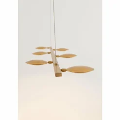 Lampes Dorées-Luminaires Holländer Suspension Holländer SIMULATORE LED Or, 6 lumières