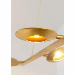 Lampes Dorées-Luminaires Holländer Suspension Holländer SIMULATORE LED Or, 6 lumières