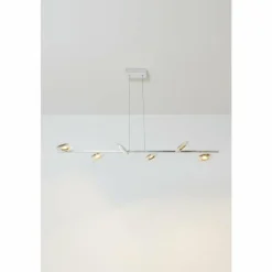 Luminaires Holländer Suspension Holländer SIMULATORE LED Argenté, 6 lumières* Éclairage Led