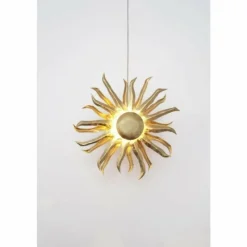 Lampes Dorées-Luminaires Holländer Suspension Holländer SONNE Or, 4 lumières