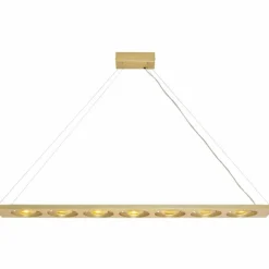 Lampes Dorées-Luminaires Holländer Suspension Holländer TENACIA LED Or, 7 lumières