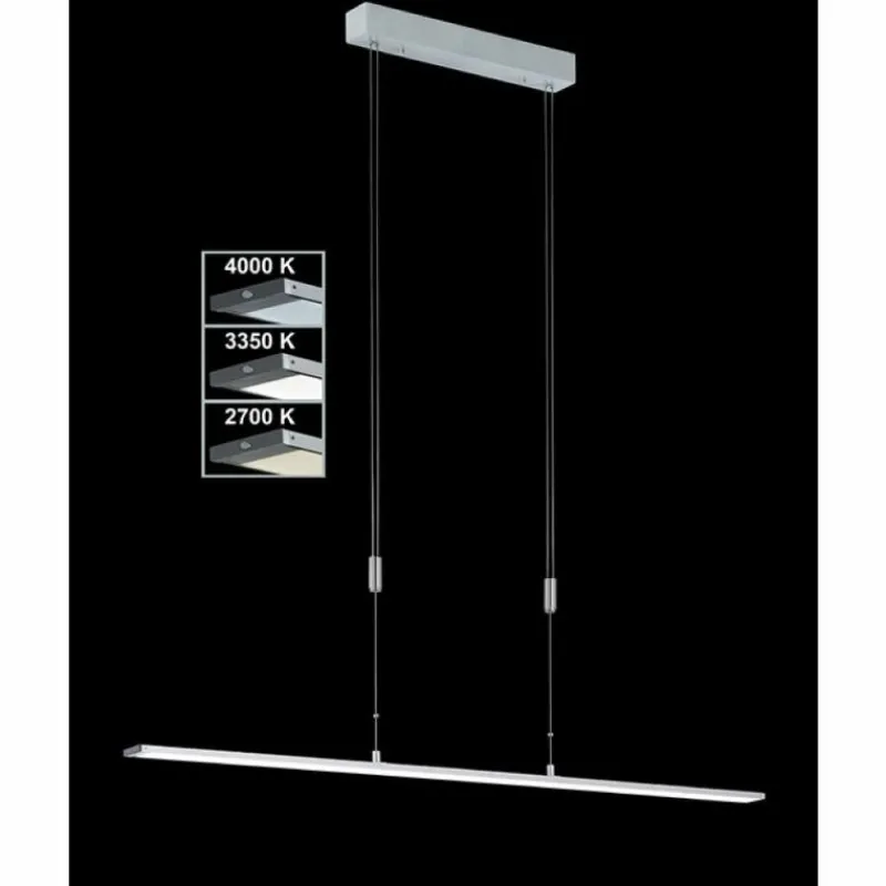 Luminaires Fischer & Honsel Suspension Honsel Shine LED Aluminium, 1 lumière* Éclairage Led