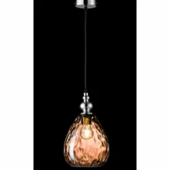 Luminaires Fischer & Honsel Suspension Honsel Uller Noir, 1 lumière