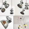 Luminaires Rustiques-hofstein Suspension Hora Argenté, 6 lumières